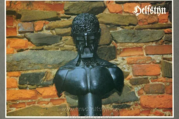 Helfštýn, VF, vstupenka č.57, "Bedřich", 1987, vydavatelství Pressfoto