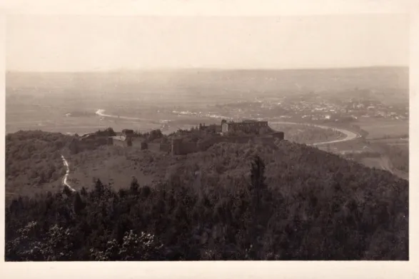 Helfštýn, MF, nákl. T. Kuča, cca 1933