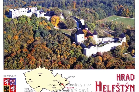 Helfštýn, VF, vydalo Muzeum Komenského v Přerově, tisk Sprint