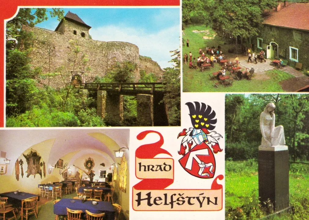 Helfštýn, VF, vydavatelství Pressfoto, tisk Severografia Červený Kostelec