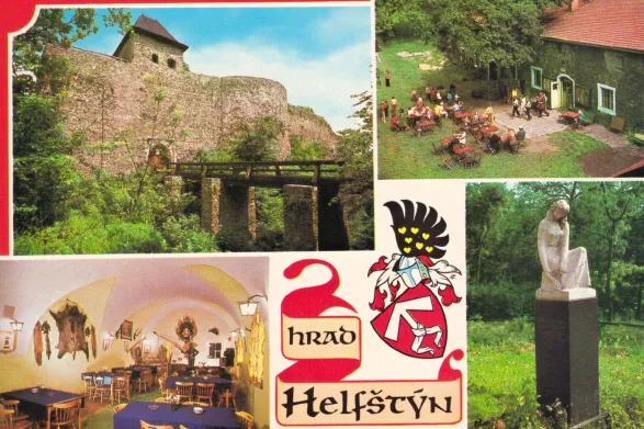 Helfštýn, VF, vydavatelství Pressfoto, tisk Severografia Děčín