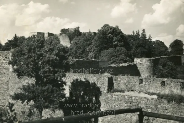 Helfštýn, VF, nakladatelství Orbis, prošlá 1960