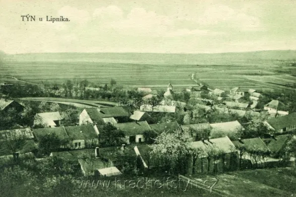 Týn nad Bečvou, MF, nákladem V. Pátek, knihkupec, Lipník