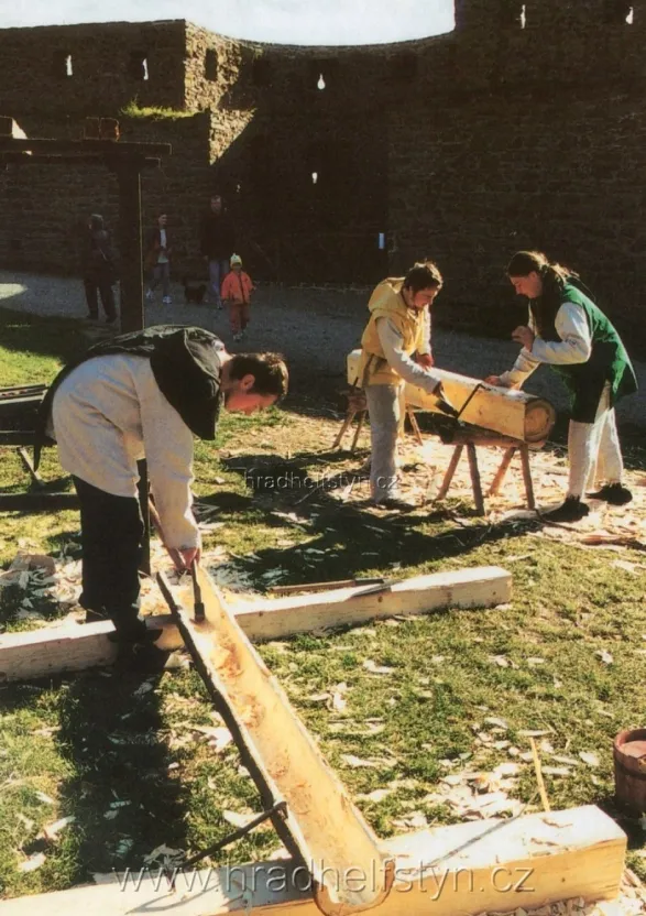 Helfštýn, VF, vstupenka č.35, Středověký hrad Faber