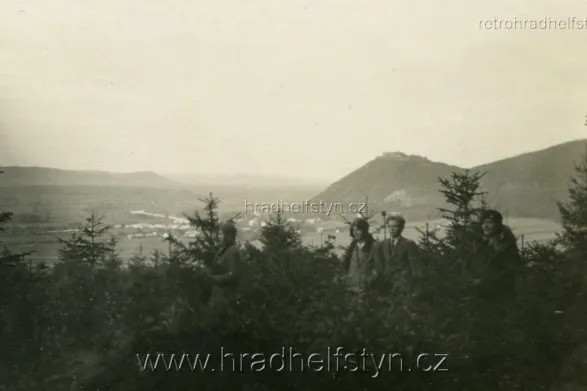 Helfštýn, fotografie, 1931