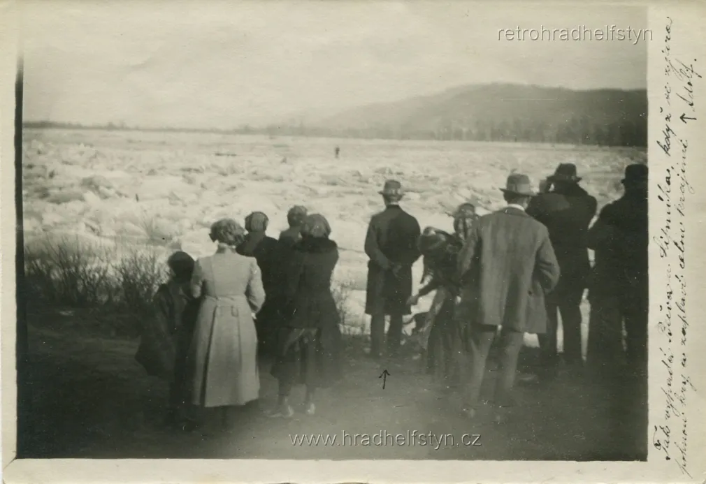 Helfštýn, fotografie, 1935