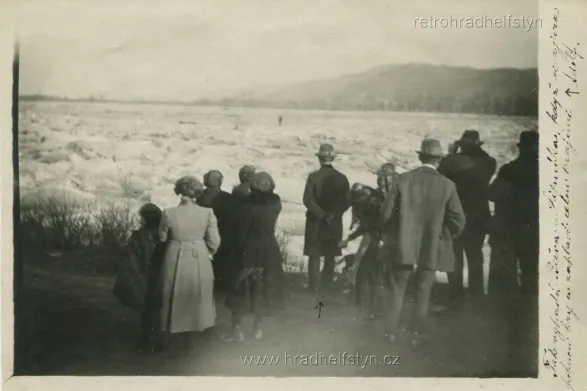 Helfštýn, fotografie, 1935