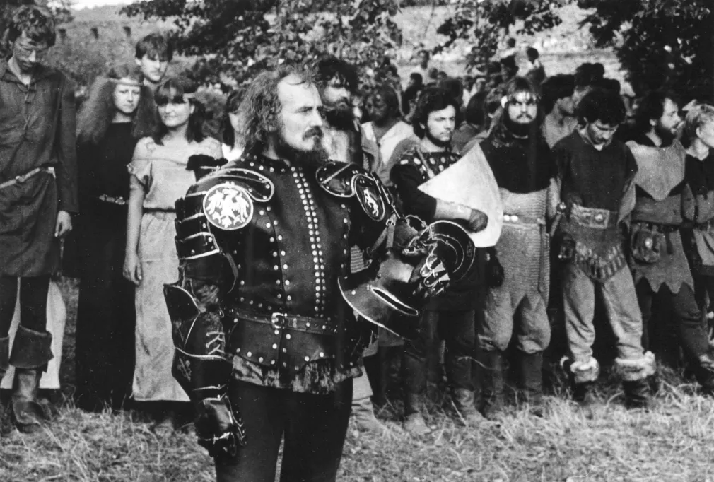 Helfštýn, historický šerm, 1986