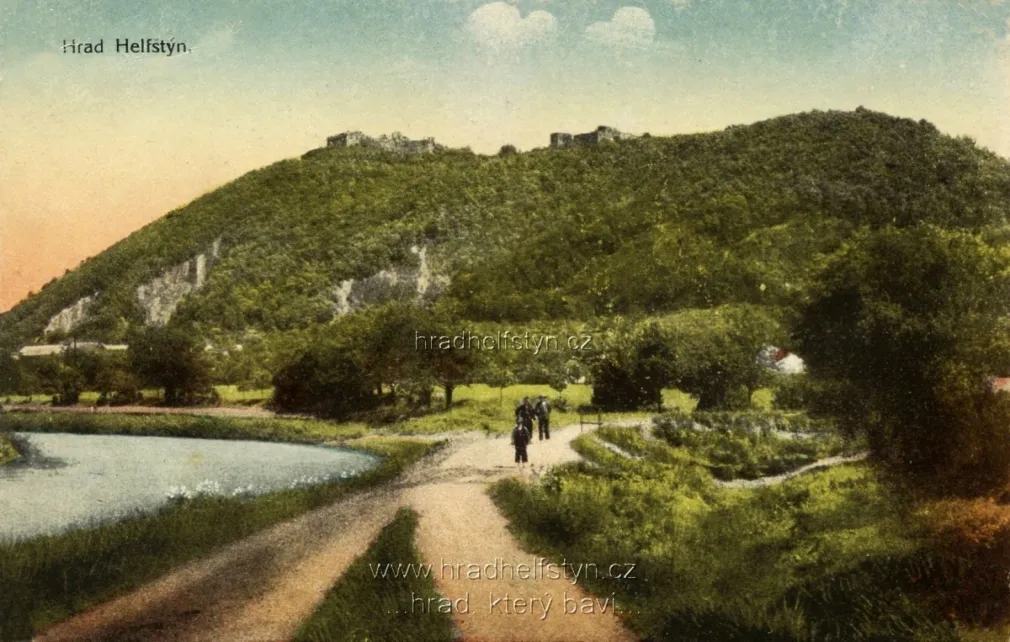 Helfštýn, MF, s Bečvou