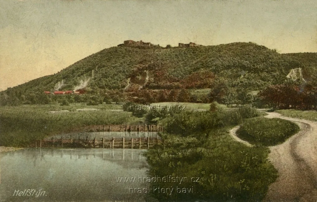 Helfštýn, MF, s Bečvou