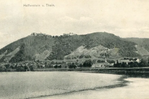 Helfštýn, MF, s Bečvou