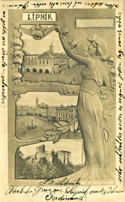 Helfštýn, MF, koláž