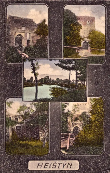 Helfštýn, MF, prošlá 1918