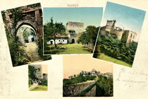 Helfštýn, MF, prošlá 1912