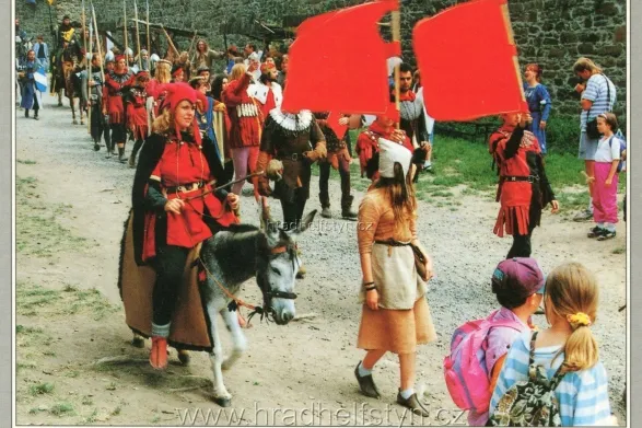 Helfštýn, VF, vstupenka č.126, Pohádkový hrad, vydavatelství Vega