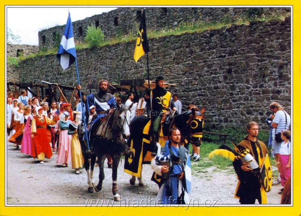 Helfštýn, VF, vstupenka č.127, Pohádkový hrad, vydavatelství Vega