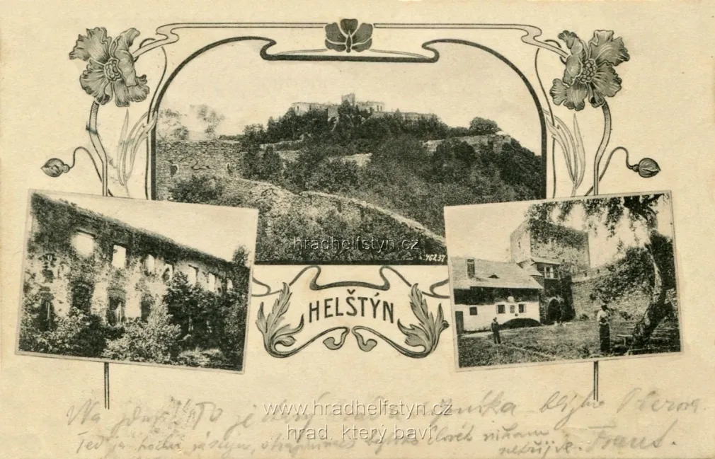 Helfštýn, MF, DA, prošlá 1904