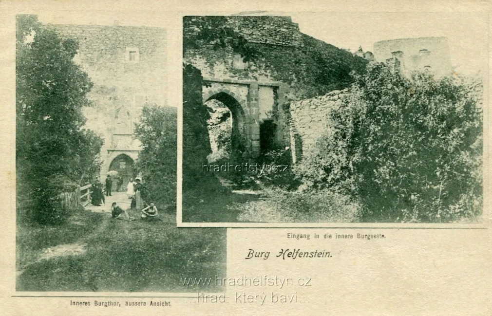 Helfštýn, MF, DA, prošlá 1899