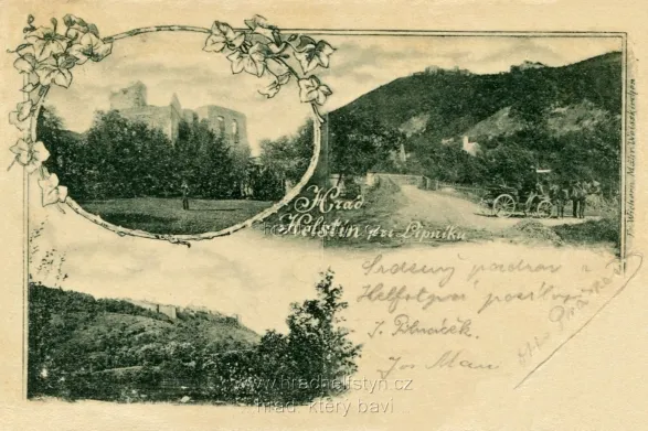 Helfštýn, MF, DA, prošlá 1899