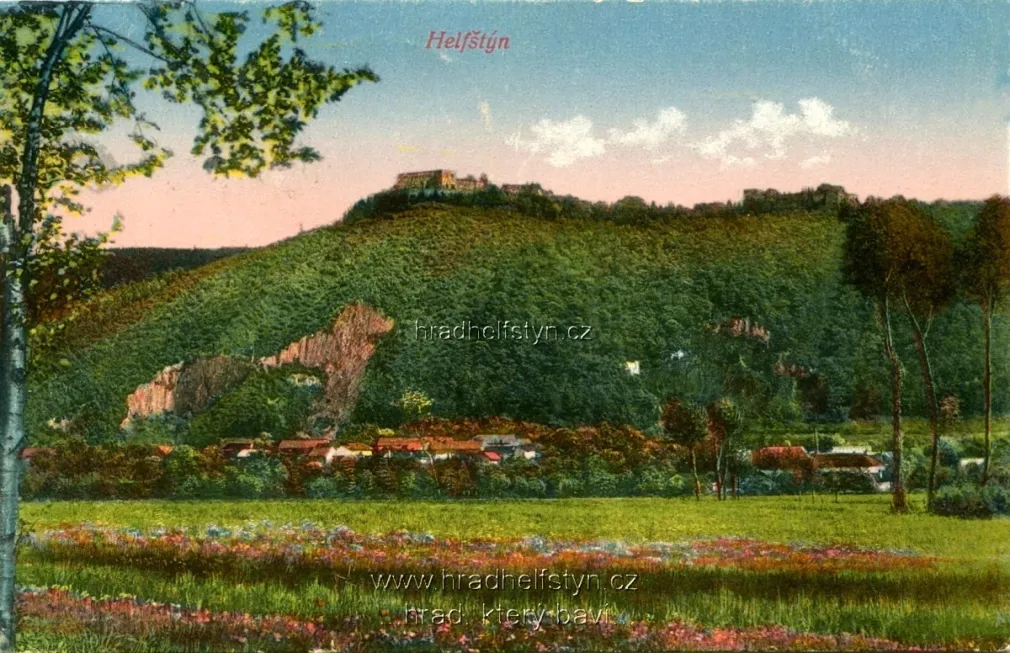 Helfštýn, MF, prošlá 1925