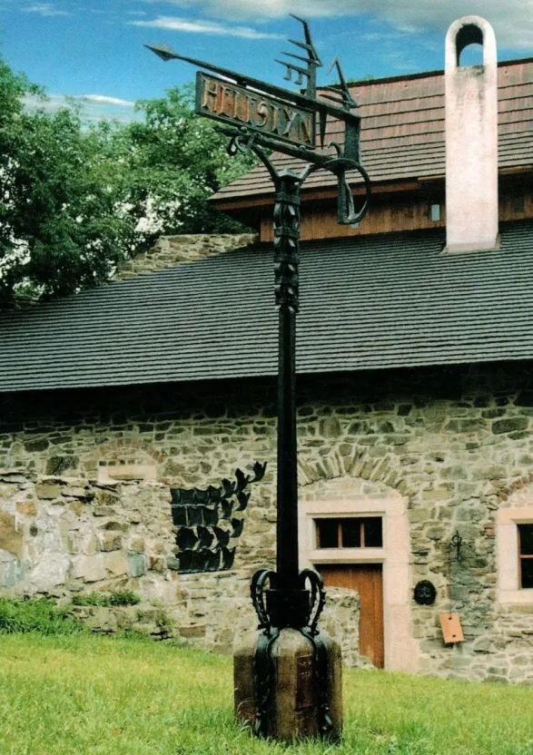 Helfštýn, VF, vstupenka č.65, tisk Sprint, r. 1999