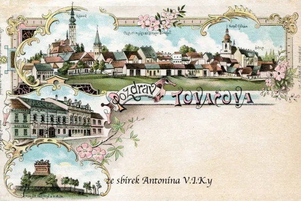 Tovačov, MF, DA, litografie, prošlá