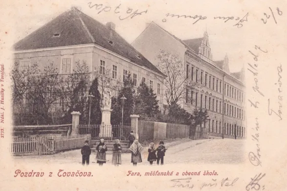 Tovačov, MF, DA, koláž, prošlá 1903