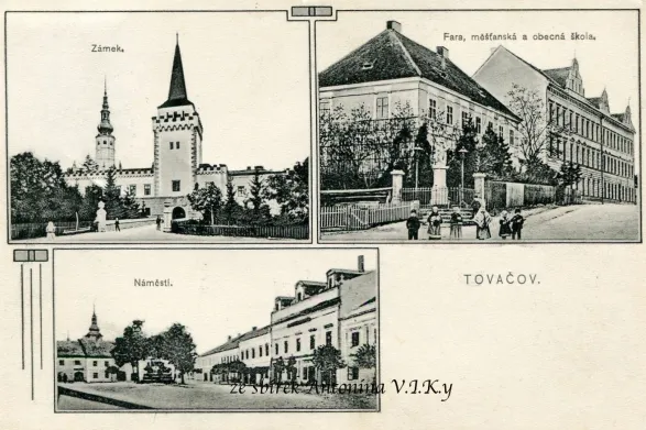 Tovačov, MF, vydavatel Přikryl, prošlá 1911