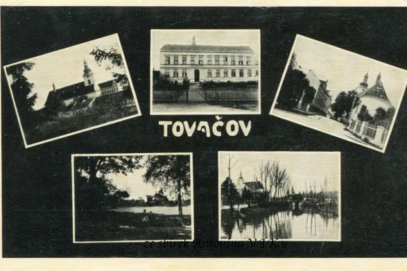 Tovačov, MF, náklad A. Trnkal, prošlá 1944