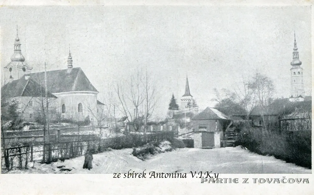 Tovačov, MF, vydal E. Drápal, prošlá 1912