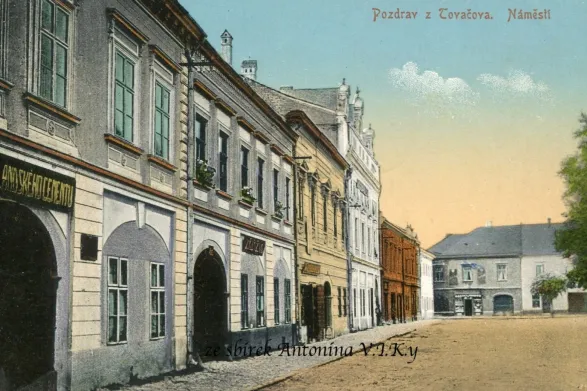 Tovačov, MF, náklad J. Přikryl, prošlá