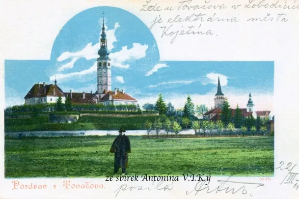 Tovačov, MF, náklad J. Husička, prošlá