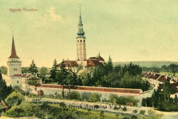 Tovačov, MF, náklad A. Wiedermann, prošlá 1909