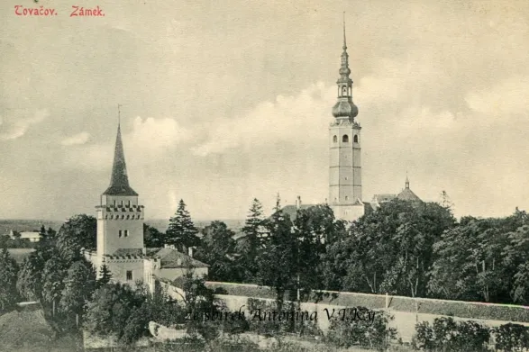 Tovačov, MF, náklad J. Přikryl, prošlá 1923