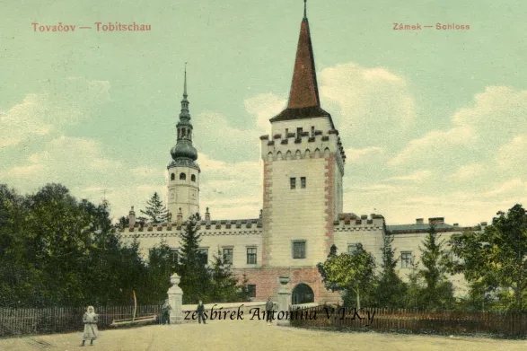 Tovačov, MF, náklad Marie Husička, 1910