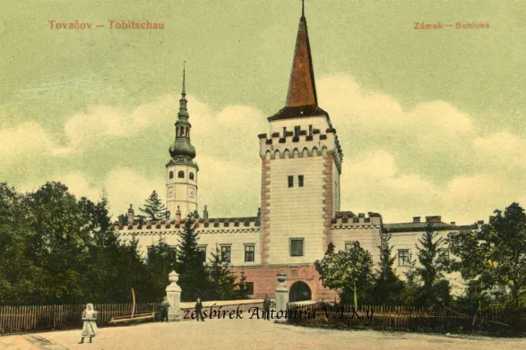 Tovačov, MF, náklad Jos. Husička, 1909