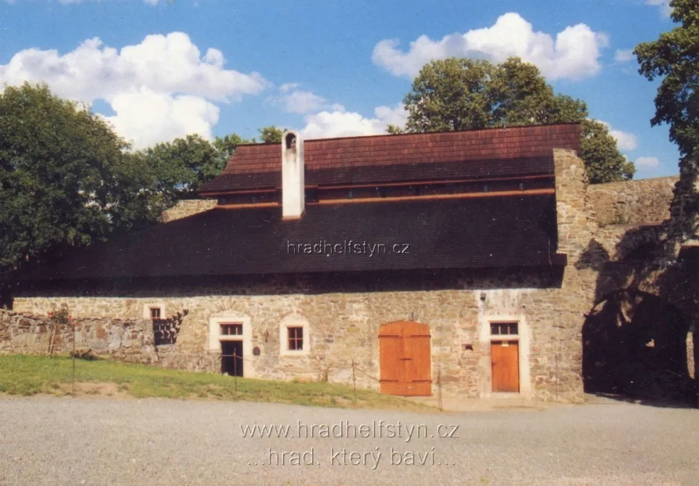 Helfštýn, VF, vstupenka č.7, Kovářské studio na 3. nádvoří, vydavatel elan