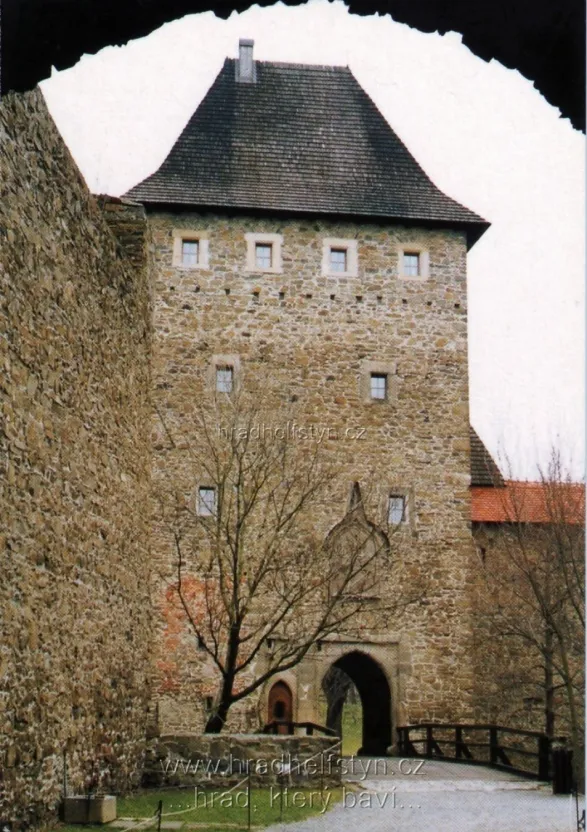 Helfštýn, VF, vstupenka č.9, Pohled na 2. věž, vydavatel elan