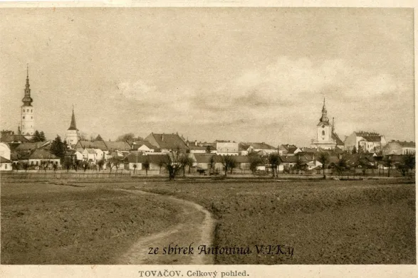 Tovačov, MF, náklad Al. Trnkal, prošlá 1928