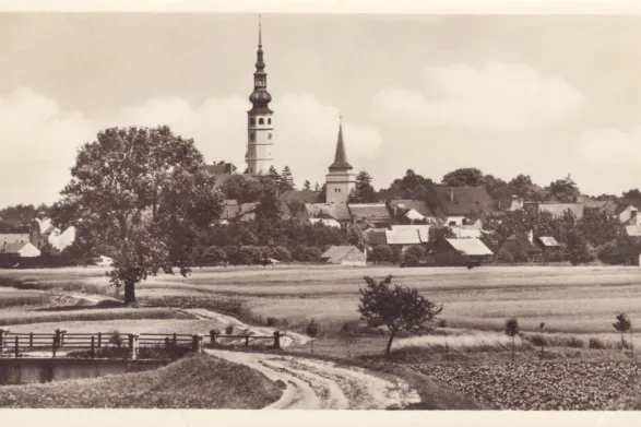 Tovačov, MF, náklad Orbis, prošlá 1955