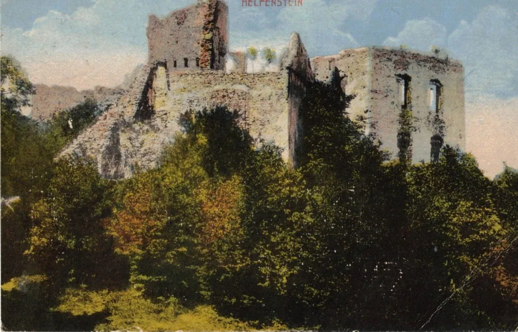 Helfštýn, MF, tisk 1918