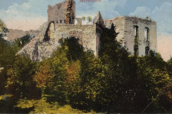 Helfštýn, MF, tisk 1918