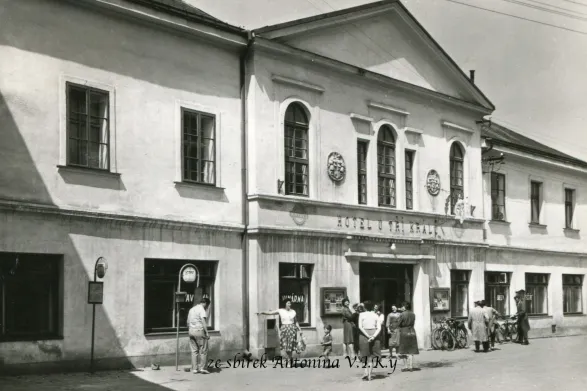 Tovačov, VF, hotel U tří králů, prošlá