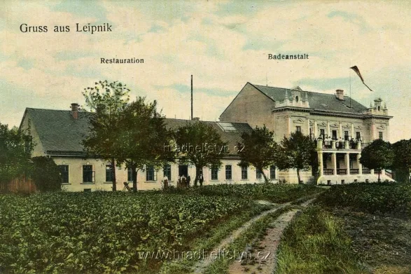 Lipník, MF, lázně, prošlá 1911