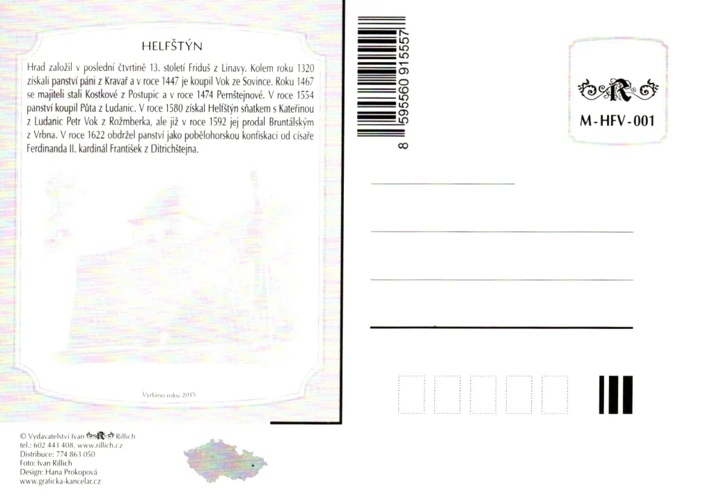 Helfštýn, VF, vydavatelství Ivan Rillich
