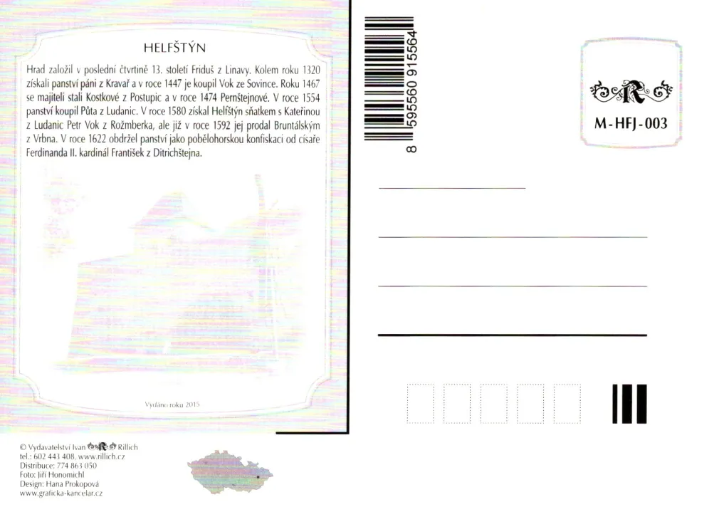Helfštýn, VF, vydavatelství Ivan Rillich