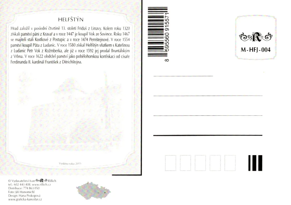 Helfštýn, VF, vydavatelství Ivan Rillich