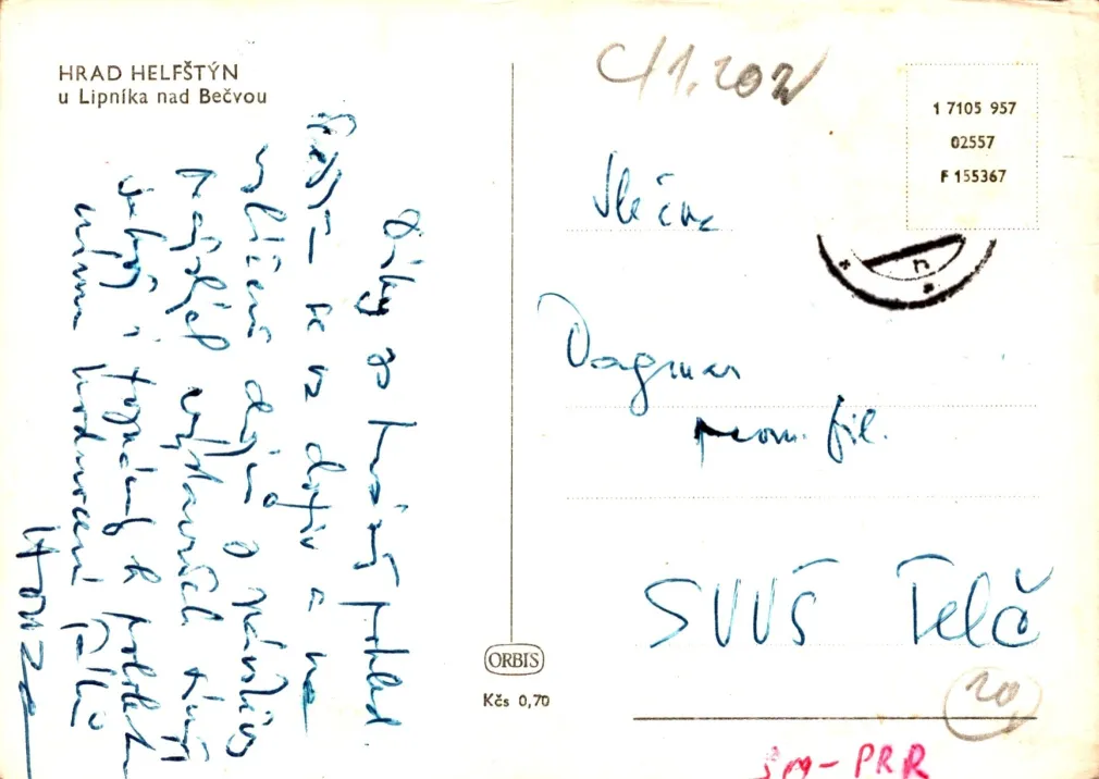 Helfštýn, VF, nakladatelství Orbis