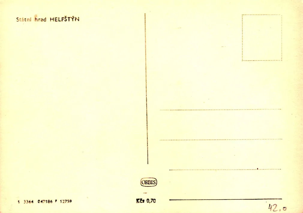 Helfštýn, VF, nakladatelství Orbis