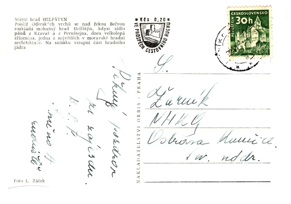 Helfštýn, VF, nakladatelství Orbis